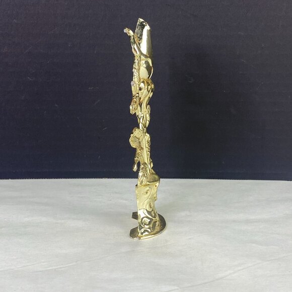 Vintage Torino Earring Holder Tree Rose Gold Tone - Picture 5 of 9